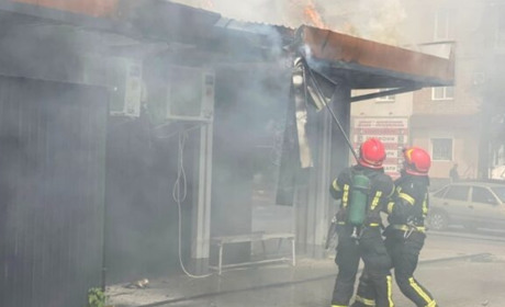 У Смілі сталася пожежа в кафе: вогонь охопив 50 квадратних метрів