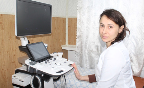 Гадяцька міська лікарня отримала сучасний УЗД-апарат