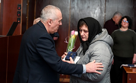 Відзнаки «Почесний громадянин Кагарличчини» отримали рідні дев'ятьох полеглих Героїв
