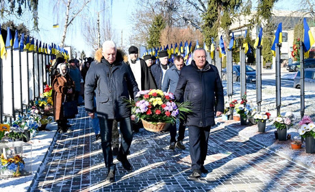 Вшанували Героїв Небесної Сотні та загиблих Героїв-земляків: меморіальні заходи в Кагарлику