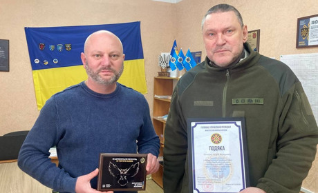 Бердянець Андрій Пітюкін отримав подяку від Буданова
