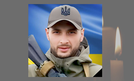 У Гадячі провели в останню путь загиблого Дмитра Трикменіді