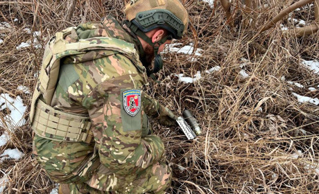 На Сумщині вибухотехніки знищили небезпечний боєприпас рф
