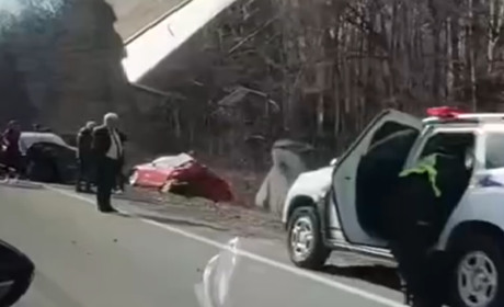 Поблизу Вістови зіткнулися чотири автівки