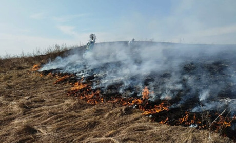 Золотоніщина у вогні: за добу сталося 12 пожеж сухостою