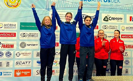 Фастівчанка Марія Сташко – срібна призерка чемпіонату Європи зі стрільби