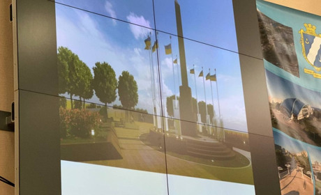 У Південному презентували оновлений проєкт меморіалу загиблим захисникам