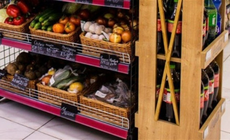 Стелажі для овочів