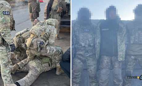 СБУ викрили на прикордонні Сумщини російського агента ГРУ, який коригував вогонь по позиціях ЗСУ