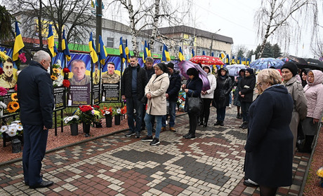 У вічному шикуванні на Алеї Слави: у Кагарлику вшанували пам’ять ще про двох полеглих Героїв