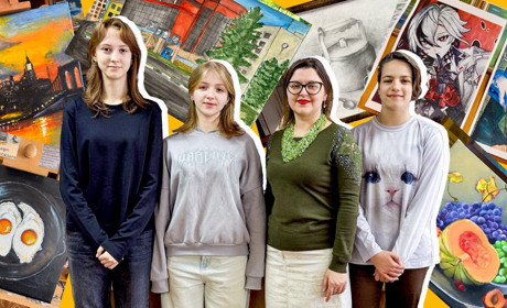 Юні таланти Кагарличчини: три історії творчості та натхнення Юлії, Дар'ї та Вероніки