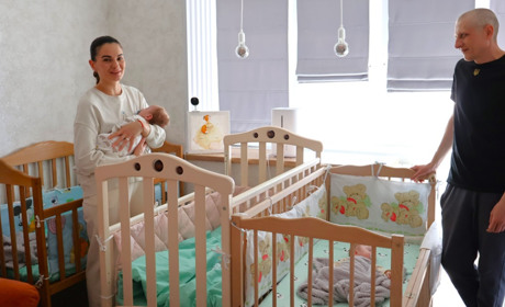 У Південноукраїнську народилася трійня – лише вдруге в історії міста. Відео