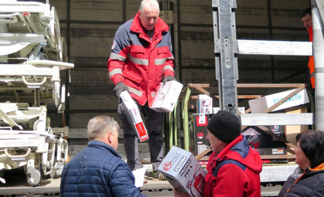Жовті Води отримали гуманітарну допомогу з Німеччини на понад 10 тисяч євро