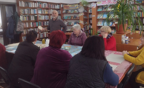 Майстер-клас від Сергія Ткачова в Центральній публічній бібліотеці
