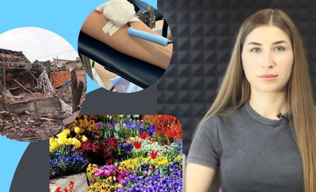 Обстріл Дніпра, пожежа в багатоповерхівці, квіти для дитячого парку, забір крові: новини 17 квітня