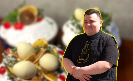 Свято у формі хліба: учасник «Мастер Шеф» Сашко Козярчук поділився авторським рецептом паски