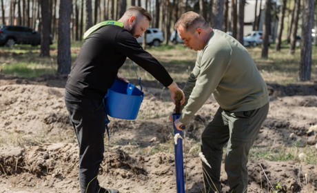 Весняне озеленення: на Полтавщині продовжують реалізацію програми «Зелена країна»