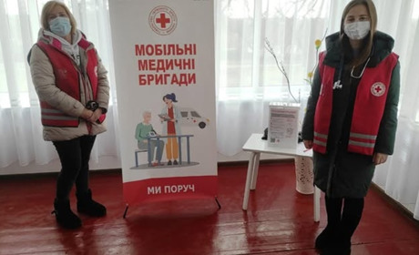 Робота мобільної медичної бригади з 22 по 25 квітня