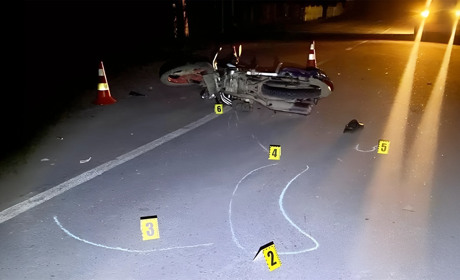 Аварія на Полонщині: травмувався мотоцикліст