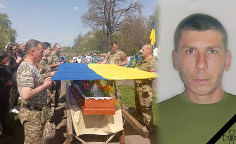 "Невисокий, худенький, але рішучий": у Пристромах попрощалися з Героєм Олександром Горленком