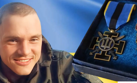 Полеглого захисника із Гадяча Олега Півня посмертно нагородили відзнакою Головнокомандувача ЗСУ