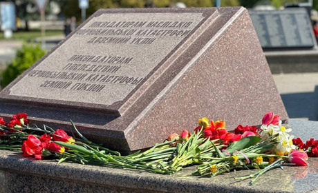 У Південному вшанували 39-ту річницю Чорнобильської катастрофи (ФОТО)