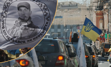 У Харкові влаштували автопробіг у памʼять загиблого захисника з Глухова Ігоря Редуна