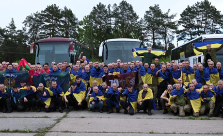 Із російсього полону звільнили дев’ятьох воїнів із Полтавщини