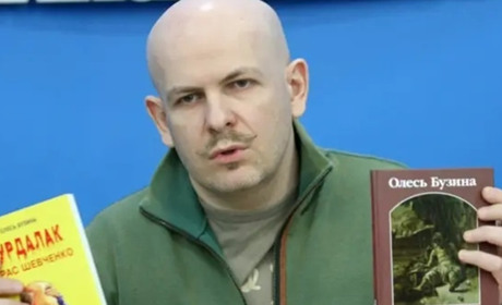 У Мелітополі з’явився мурал з проросійського журналіста Олеся Бузини
