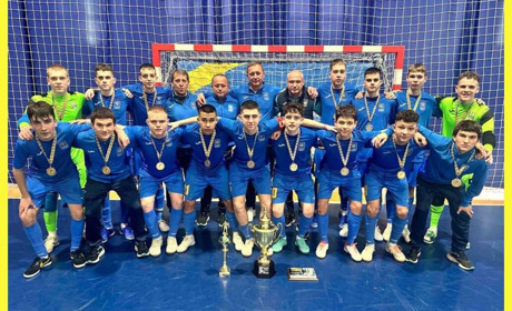 Золотий дубль кагарличан: Цебенко та Коваленко – чемпіони України в Екстра-лізі з футзалу U-17