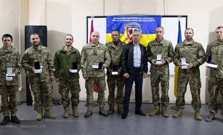 Володимир Діденко з Великобудищанської громади нагороджений відзнаками Міноборони