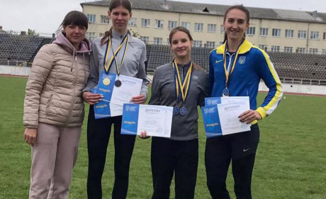Юні спортсменки з Фастівської ДЮСШ здобули призові місця на чемпіонаті з легкої атлетики