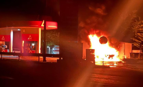 Понад 13 вибухів. Дрони атакували військові об'єкти окупантів у Мелітополі