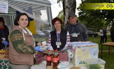 Майже 100 тисяч для ЗСУ зібрали на благодійній акції до Дня вишиванки у Переяславі