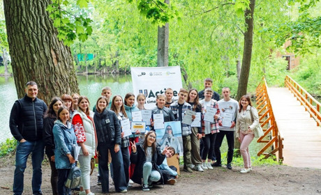 Молодіжний простір у парку: школярі з Менщини реалізували власний соціальний проєкт