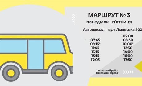 У Жовтих Водах відновлюють пільгові перевезення та запускають додатковий рейс маршруту №3