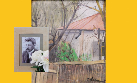 Весна у стінах музею: про що говорить картина художника Сергія Каташова "Гадяцький дворик"