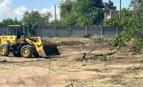 У Південному розпочали облаштування ділянки для притулку безпритульних тварин (ФОТО)