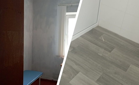 Тривають ремонтні роботи у медичних закладах Старокостянтинівської громади: що вже зроблено