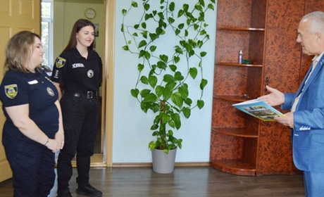 Вітання - дільничним офіцерам поліції Кагарличчини