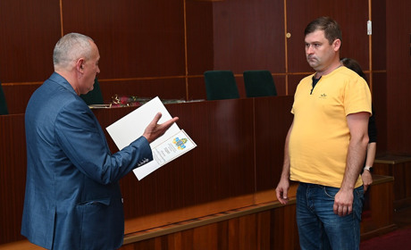 У Кагарлику держслужбовців вітали із професіниим святом