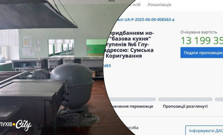 Ремонт їдальні в школі Глухова: тендер на 13 мільйонів, обурення громадськості та реакція освітян