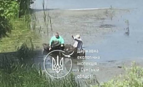 Зловили риби на 10 тисяч гривень: на Глухівщині спіймали браконьєрів