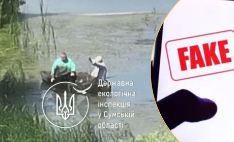 Пропагандисти рф вигадали черговий фейк, використавши новину про рибалок із Глухівщини: деталі