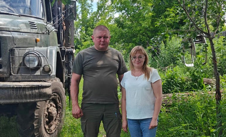 Тепло для тих, хто чекає:родина зниклого безвісти працівника Тростянецького лісництва отримала дрова
