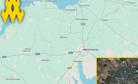 Партизани "АТЕШ" зафіксували масштабне скупчення військ РФ у Мелітополі