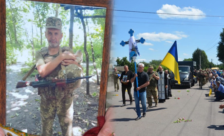 Герой з Пристромів Ігор Хмельницький повернувся додому "на щиті" після 8 місяців невідомості