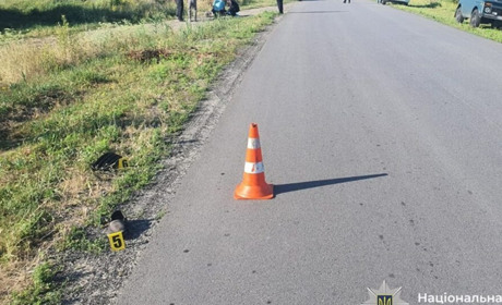 На Черкащині поліцейські затримали водія, який смертельно травмував пішохода та втік з місця ДТП