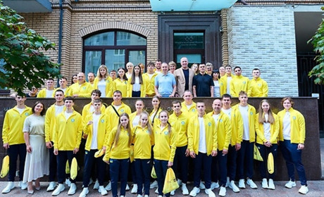 Збірну України провели на Європейський юнацький олімпійський фестиваль: маємо свого представника