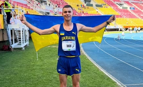 Бронзовий успіх юного легкоатлета зі Старокостянтинова на ЄЮОФ-2025!
